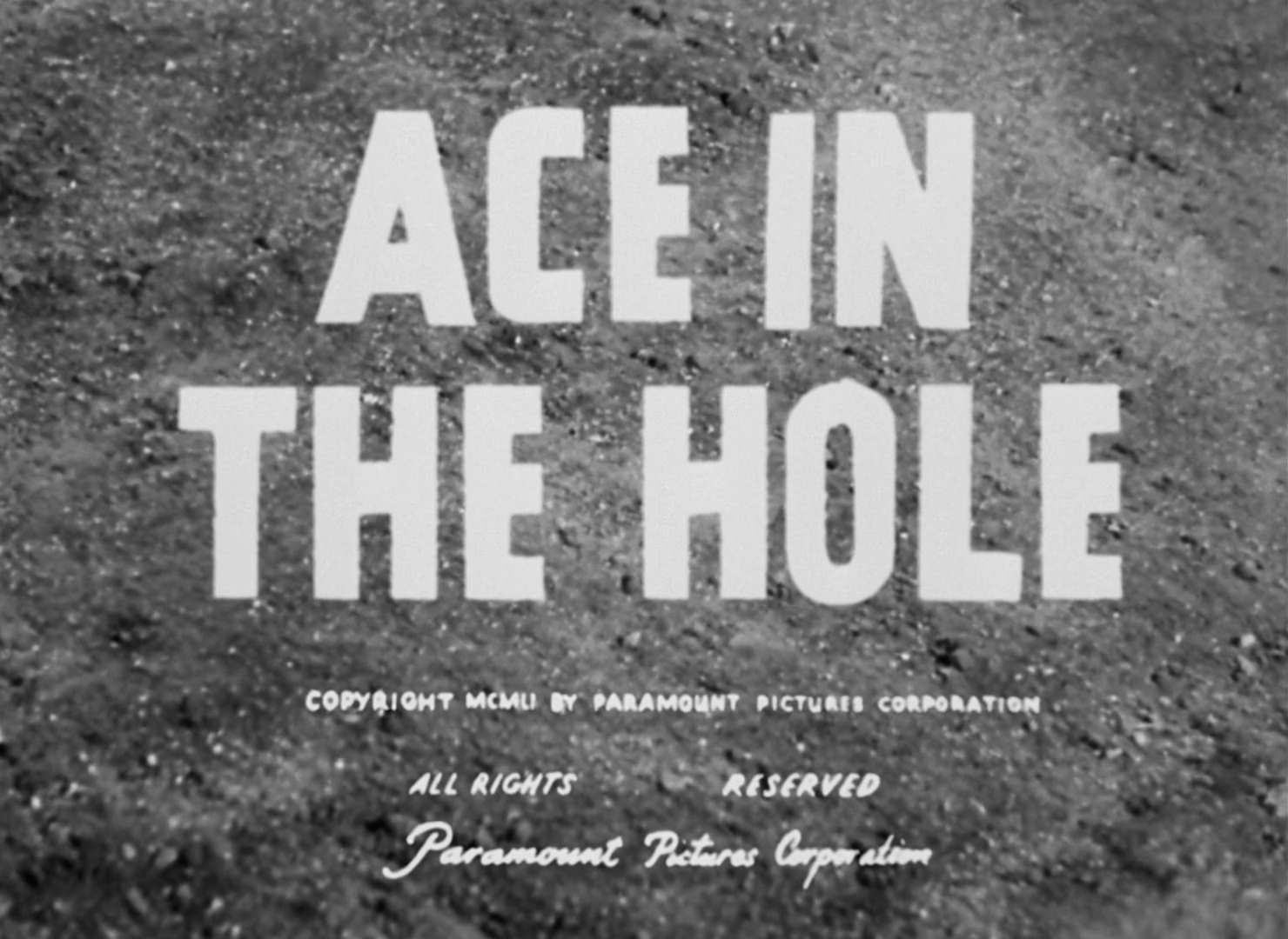 Ace In The Hole Title Card