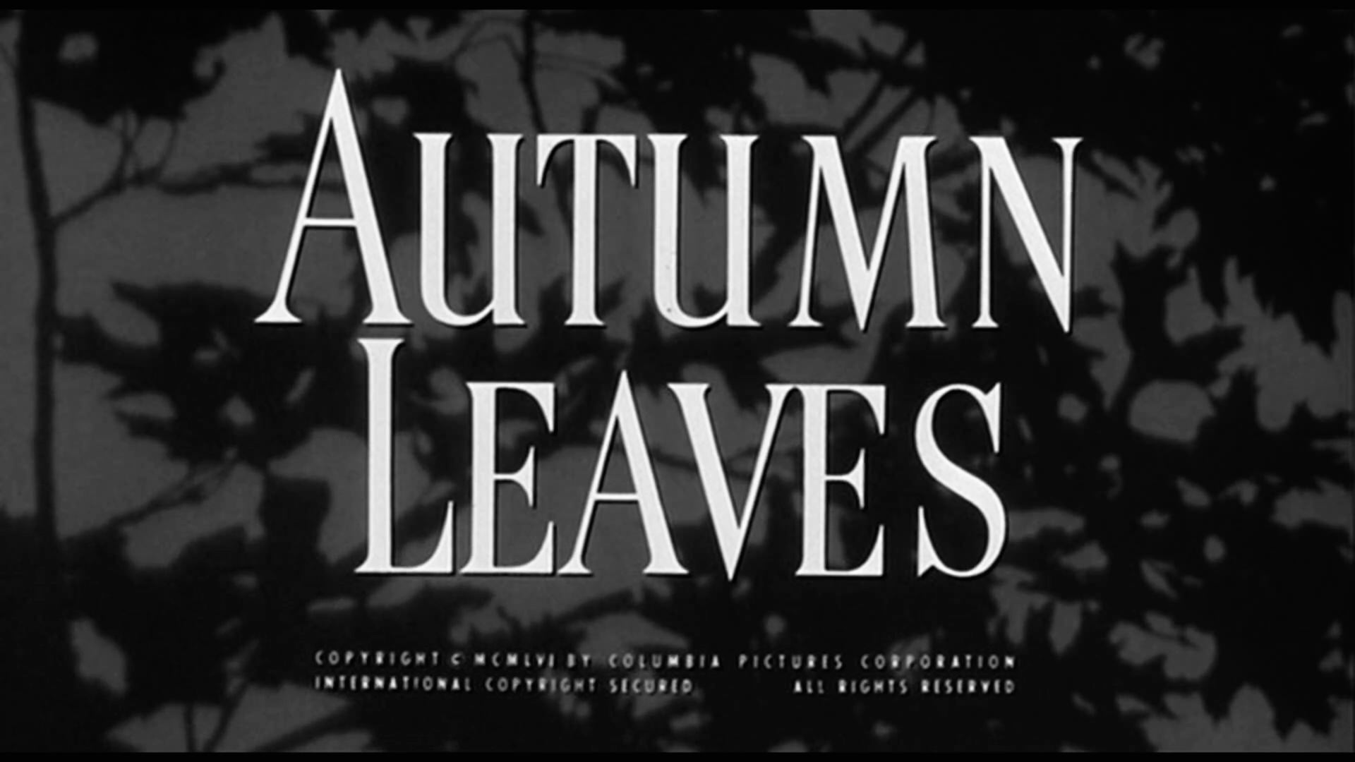 Autumn Leaves Title Card