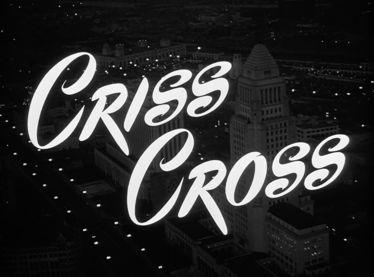 Criss Cross Title Card