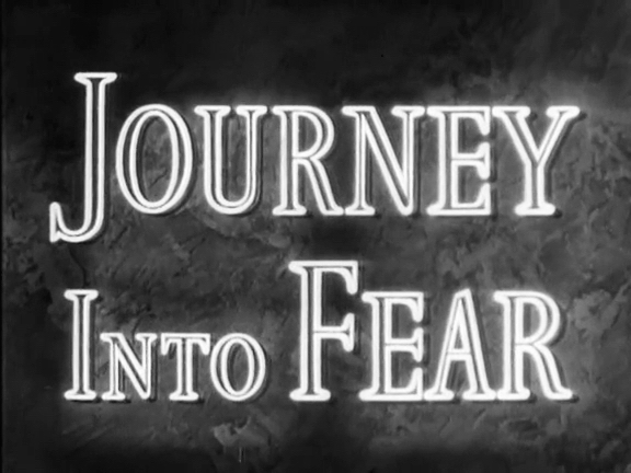 Journey Into Fear Title Card