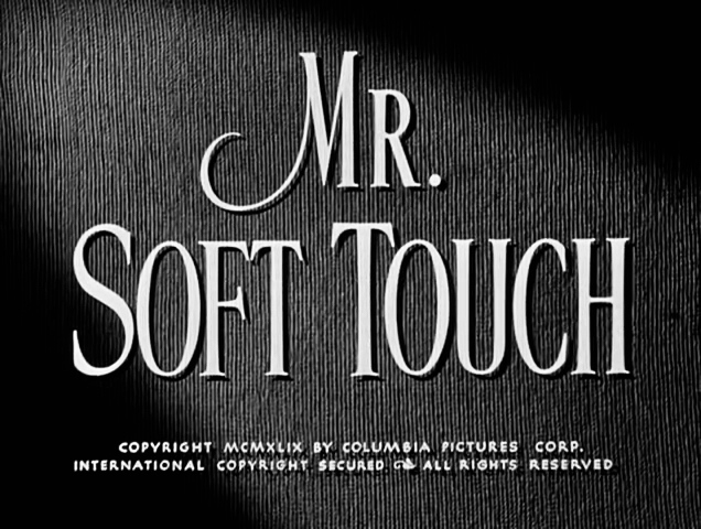 Mr. Soft Touch Title Card