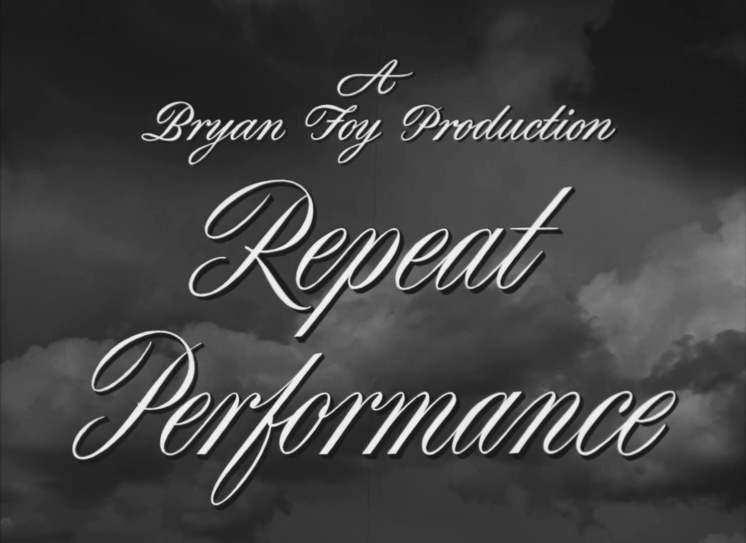 Repeat Performance Title Card