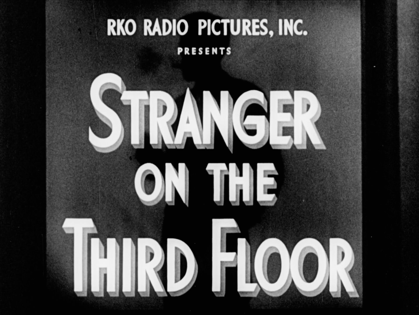 Stranger On The Third Floor Title Card