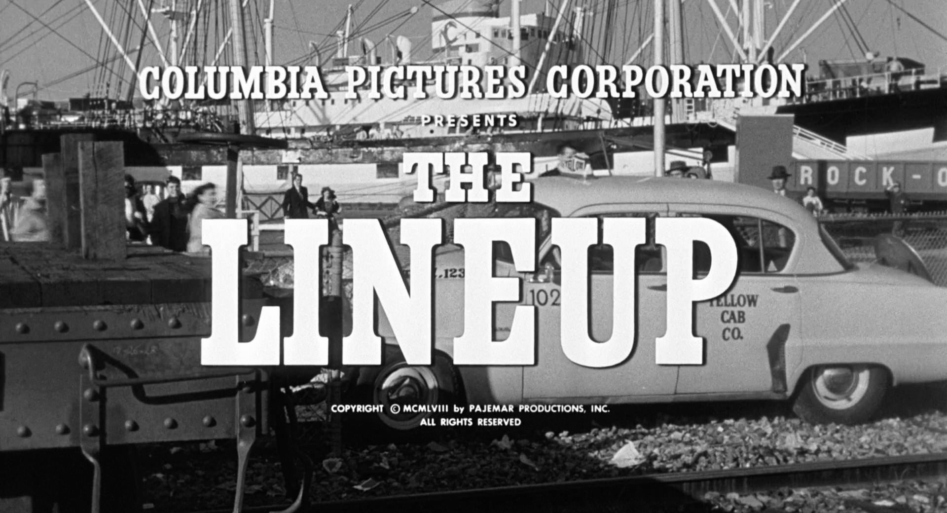 The Lineup Title Card