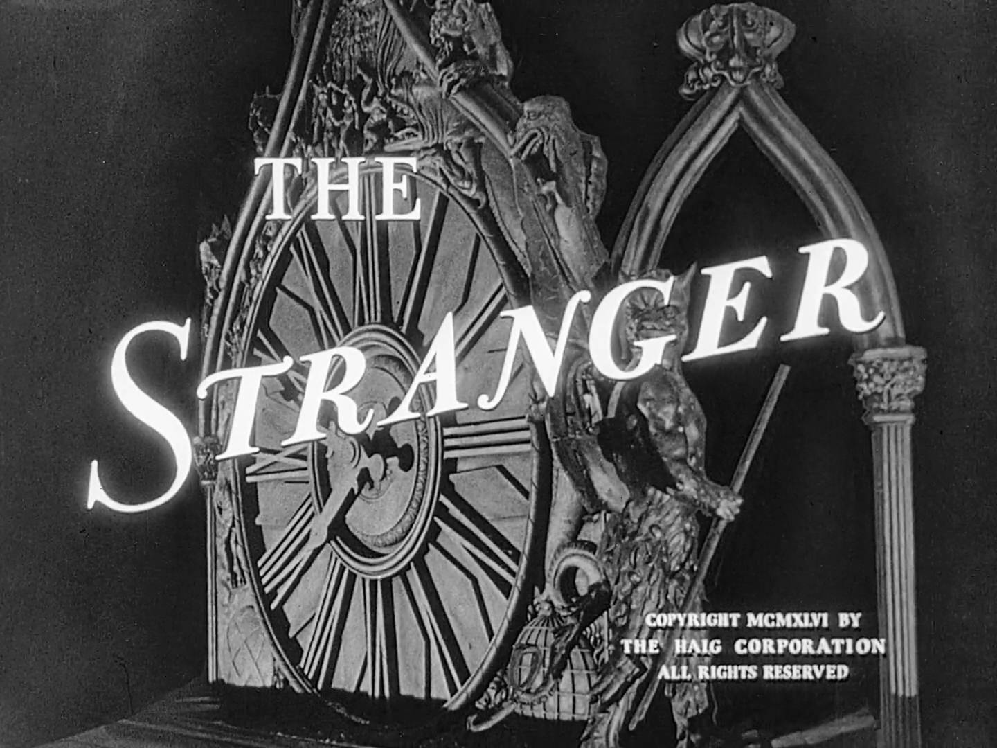 The Stranger Title Card