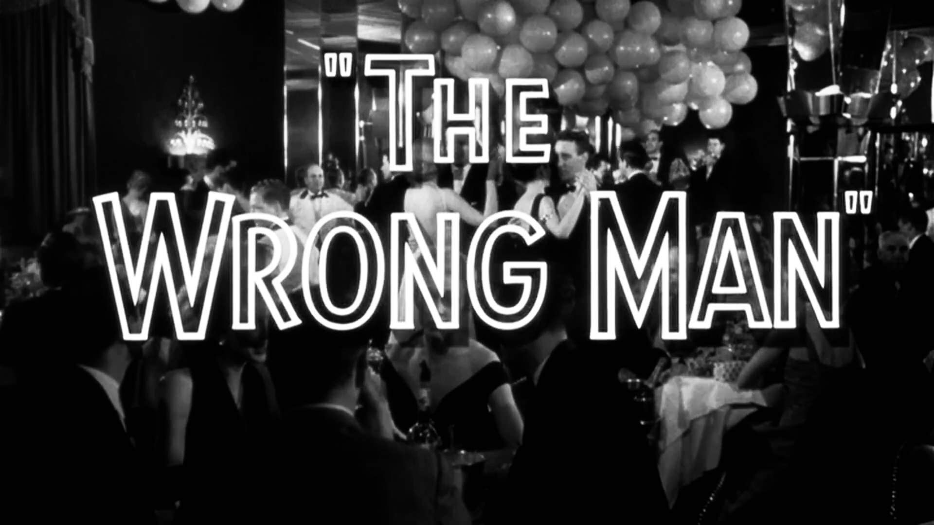 The Wrong Man Title Card