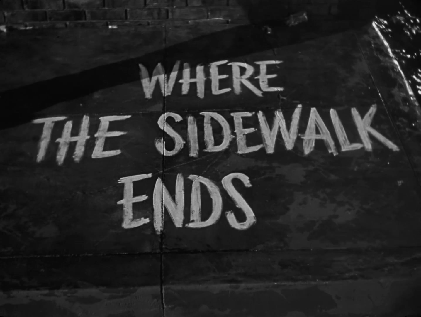 Where The Sidewalk Ends Title Card