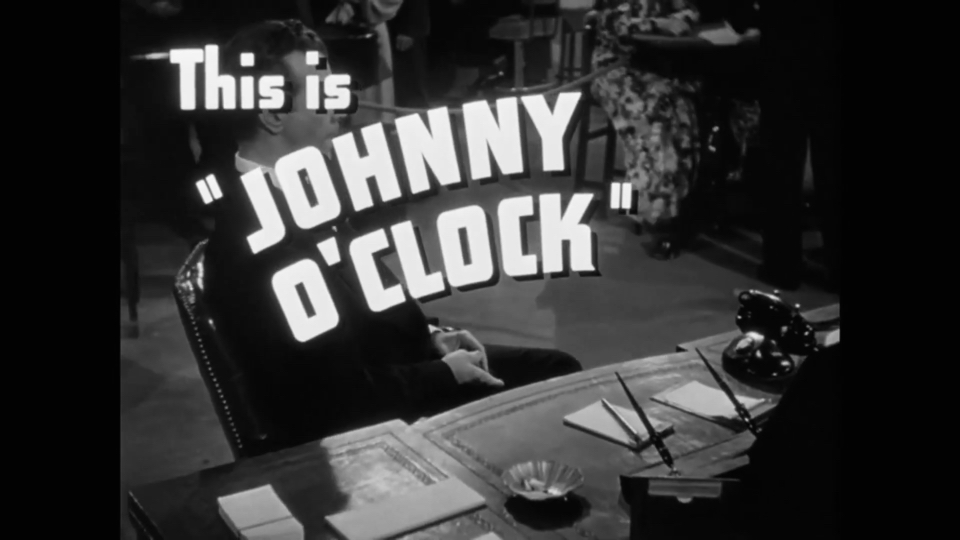 Johnny O'Clock Movie Trailer