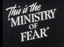 Ministry Of Fear Movie Trailer