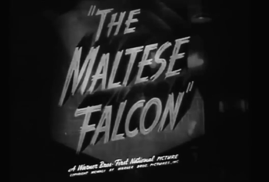 The Maltese Falcon Movie Trailer
